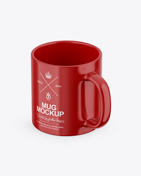 Glossy Mug Mockup