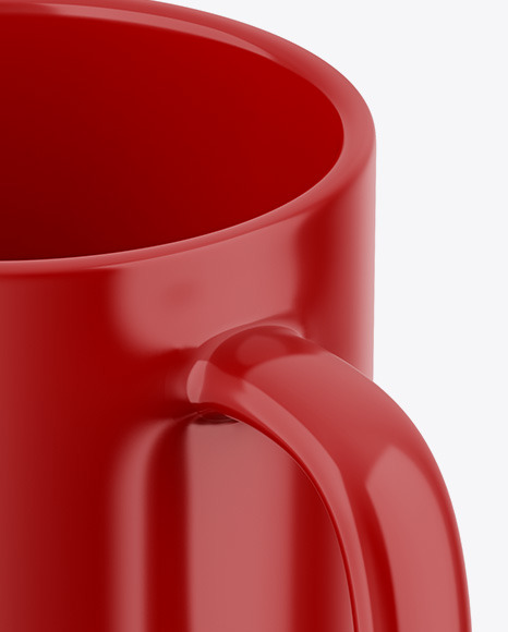 Glossy Mug Mockup PSD #1