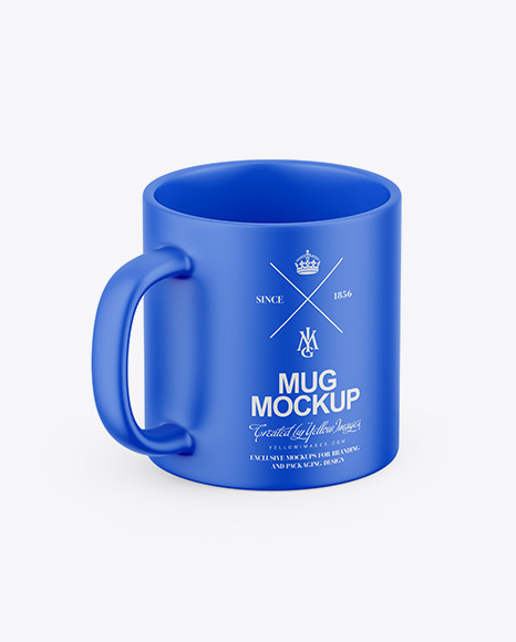 Matte Mug Mockup PSD #2