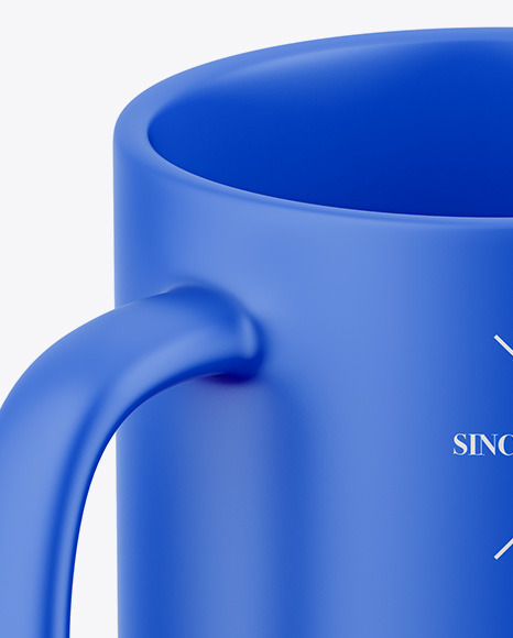 Matte Mug Mockup PSD #4