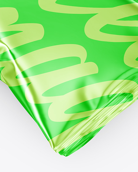 Metallic Snack Pack Mockup PSD #6