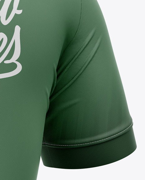 V Neck Soccer Jersey Mockup PSD #7