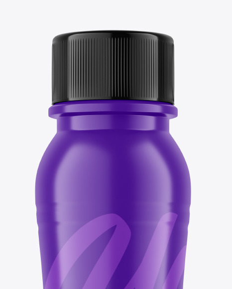 Matte Plastic Bottle Mockup PSD #2