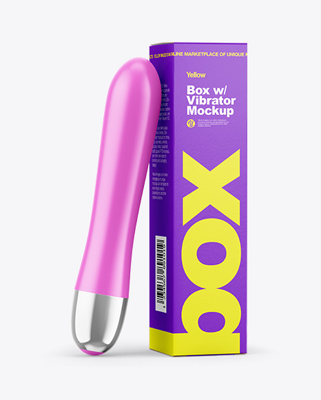 Paper Box w/ Vibrator Mockup
