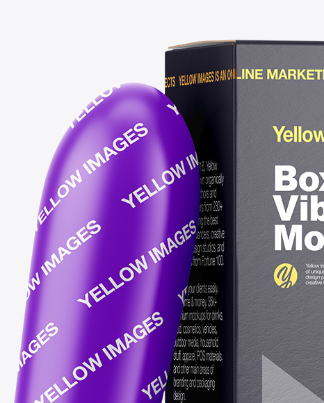 Paper Box w  Vibrator Mockup PSD #7