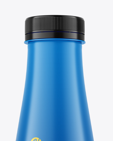 Matte Plastic Bottle Mockup PSD #2