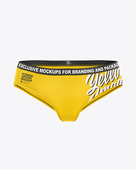 PSD Underwear Womens Gold Marble Classic Bikini Brief Moisture