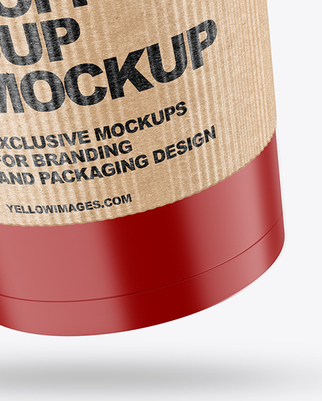 Matte Coffee Cup with Holder Mockup PSD #5