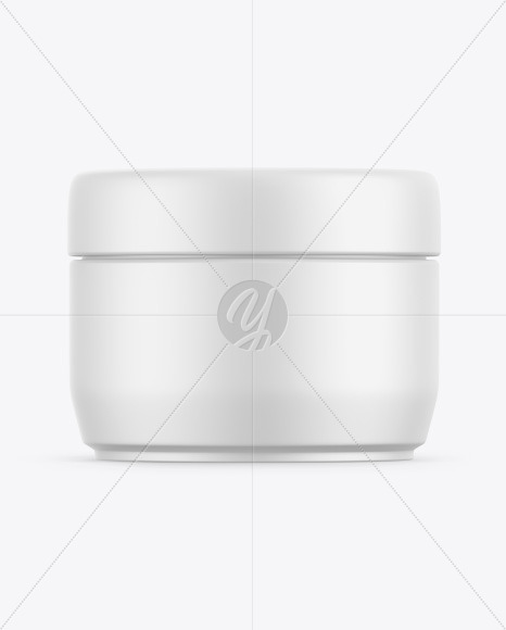 Free Matte Cosmetic Jar Mockup PSD Mockups