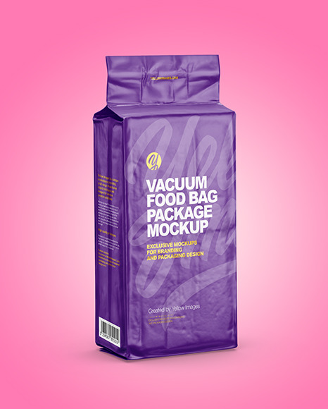 Matte Coffee Bag Package Mockup PSD #2