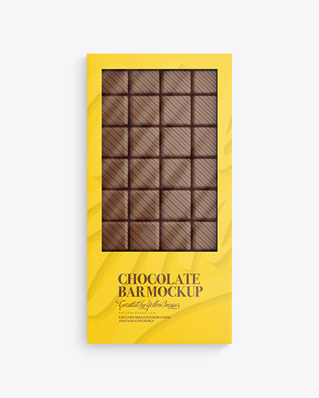 Chocolate Bar Mockup PSD #2