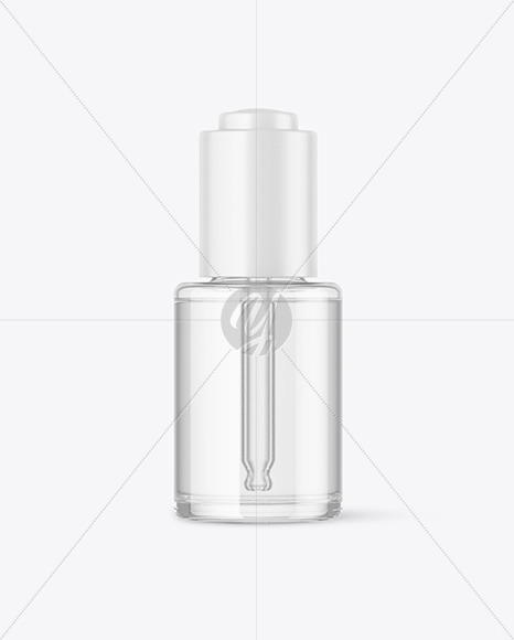 Free Glass Dropper Bottle Mockup PSD Mockups