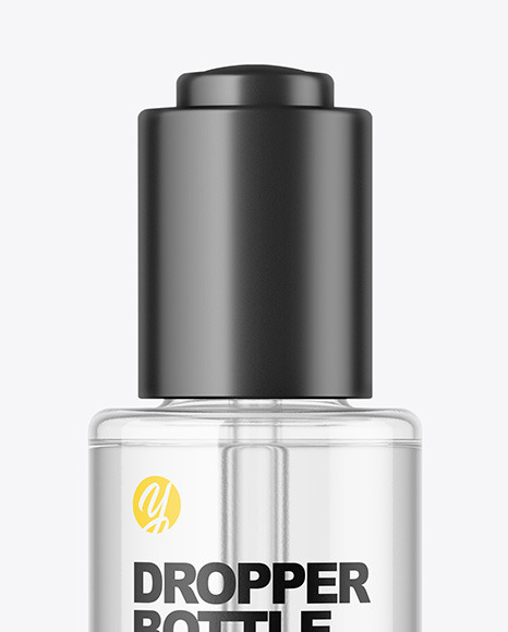 Glass Dropper Bottle Mockup PSD #6