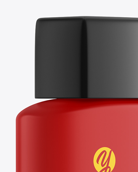 Matte Cosmetic Bottle Mockup PSD #2