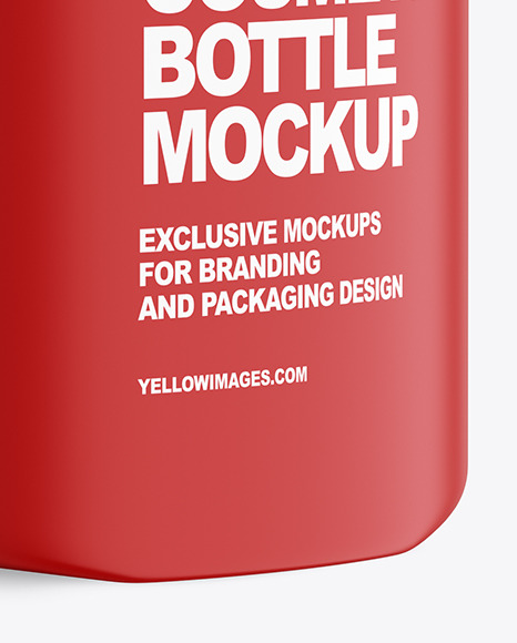 Matte Cosmetic Bottle Mockup PSD #1