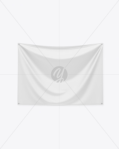 Free Textile Fabric Banner Mockup PSD Mockups