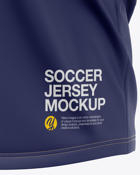 V Neck Soccer Jersey PSD #5