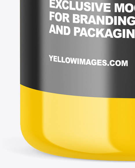 Glossy Dropper Bottle Mockup PSD #6