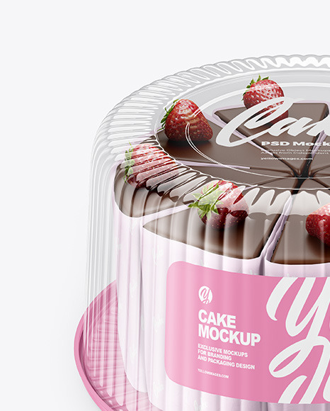 Cake Mockup PSD #2