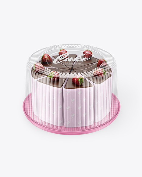 Cake Mockup PSD #1