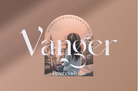 Vanger - modern serif font