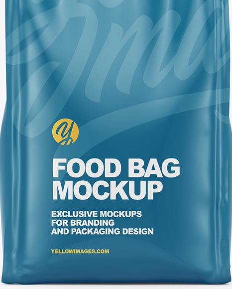 Food Bag Mockup PSD #1