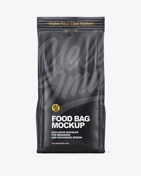 Food Bag Mockup PSD #6