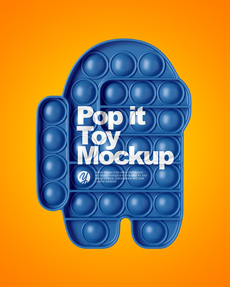 Pop It Toy Mockup PSD #2