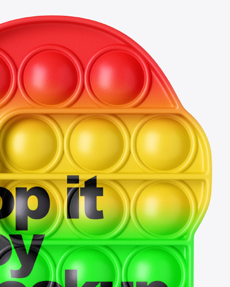 Pop It Toy Mockup PSD #1