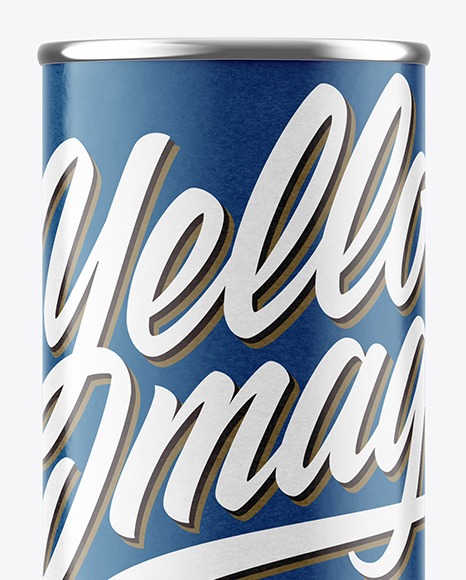 Glossy Paper Tube Mockup PSD #1