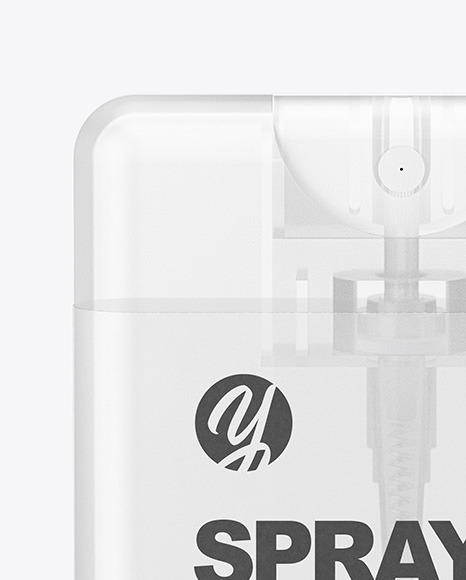 Spray Bottle Mockup PSD #2