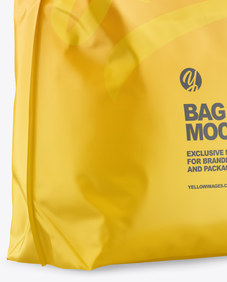 Glossy Bag Mockup PSD #1