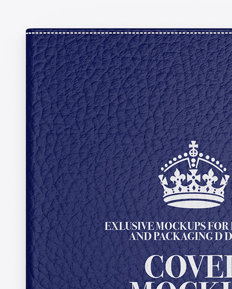 Leather Cover Mockup PSD #2