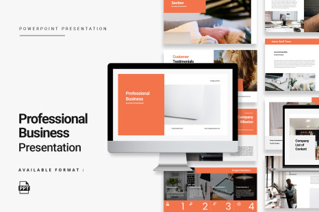 Minimalist Professional Business PPT