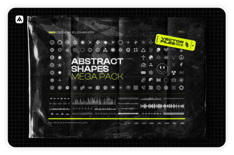 Abstract shapes MEGA PACK