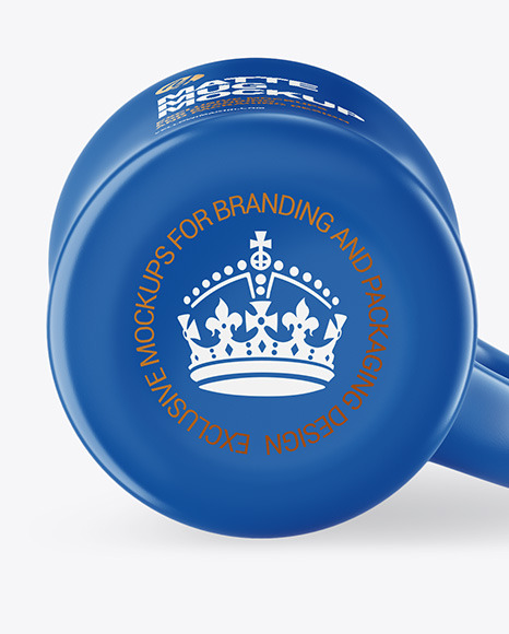 Two Matte Mugs Mockup PSD #2