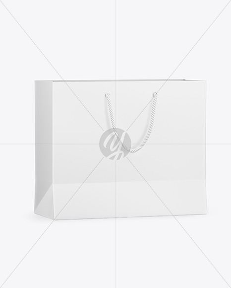 Matte Shopping Bag Mockup