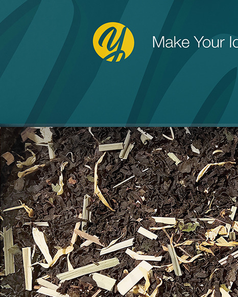 Box with Tea Mockup PSD #2