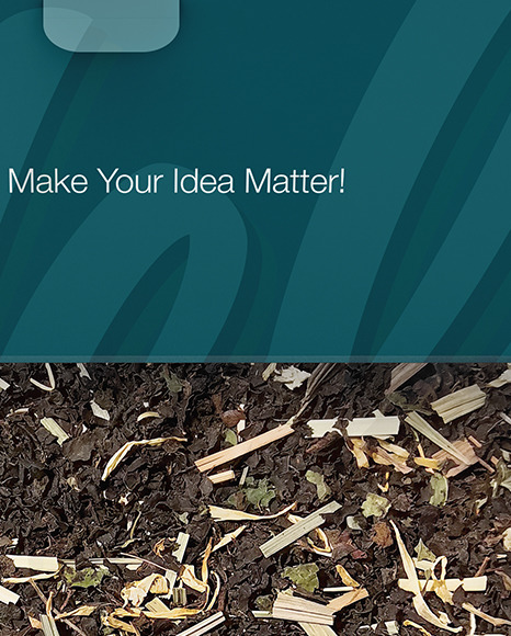 Box with Tea Mockup PSD #1