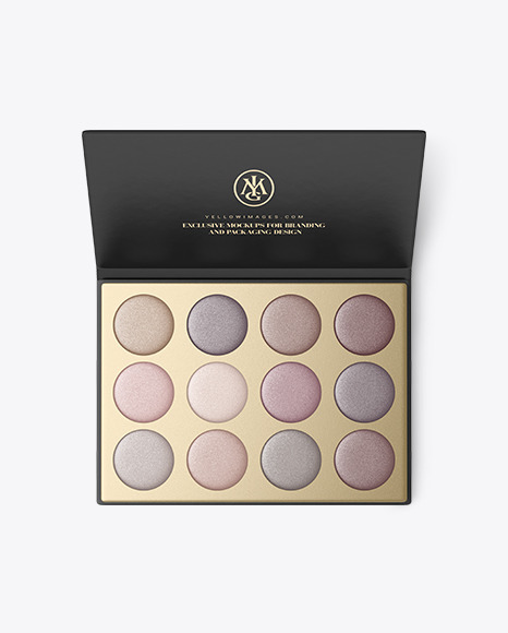 Eyeshadow Palette Mockup