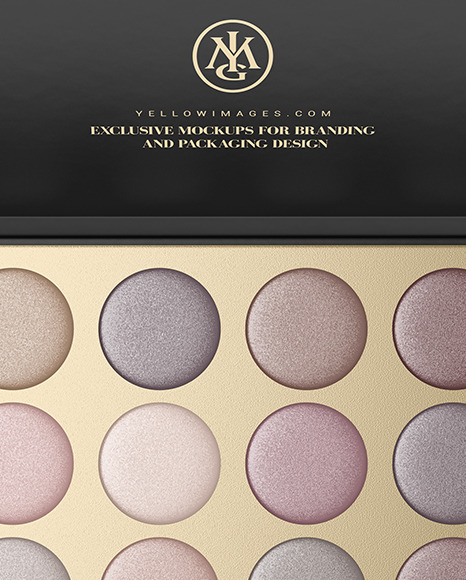 Eyeshadow Palette Mockup PSD #2