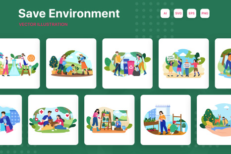 M247_Save Environment Illustrations
