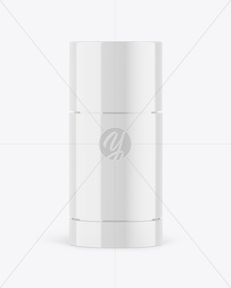 75g Glossy Plastic Deodorant Stick Mockup