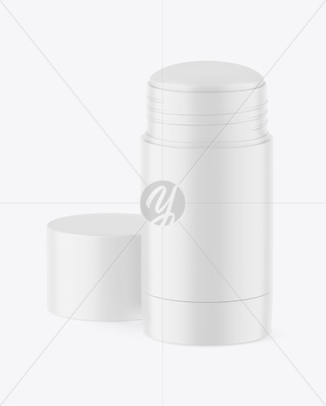 70g Matte Plastic Deodorant Stick Mockup 70g Matte Plastic Deodorant Stick Mockup