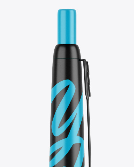 Matte Pen Mockup PSD #2