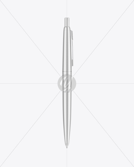 Metallic Pen Mockup Metallic Pen Mockup