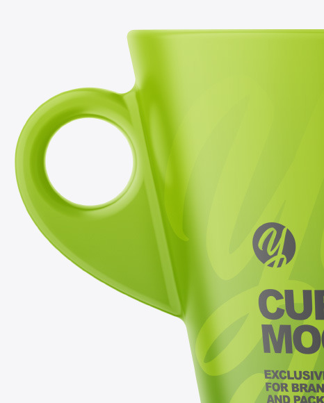 Matte Cup Mockup PSD #3