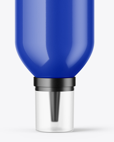 Glossy Sanitizer Bottle Mockup PSD #7