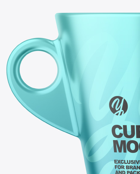 Metallic Cup Mockup PSD #2