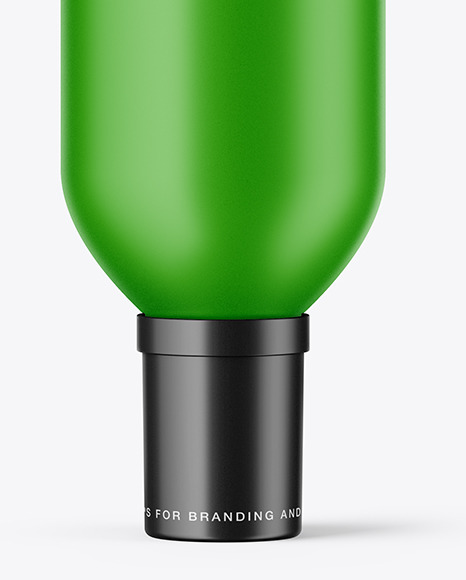 Matte Sanitizer Bottle Mockup PSD #5